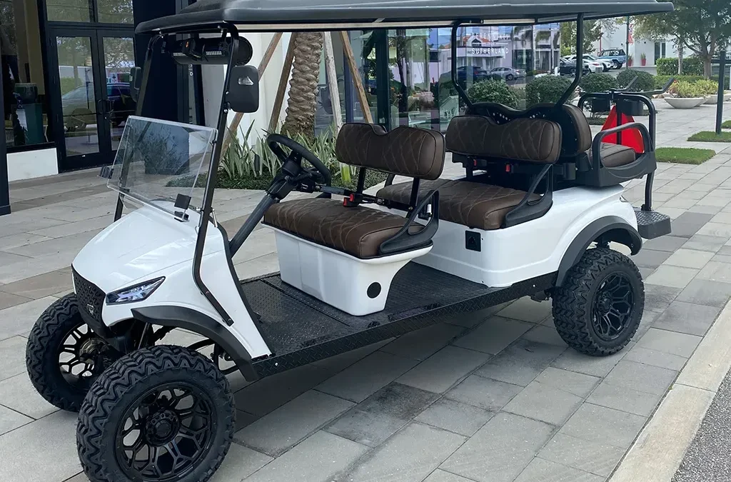6-Seat Golf Carts Added to Our Fleet